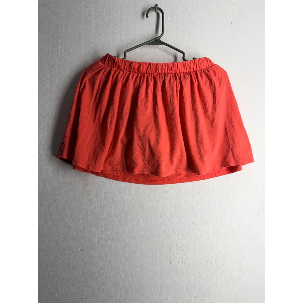 Cat & Jack Girls Coral Red Skort Size XL 14/16 Mini Skirt with Built-in Shorts
